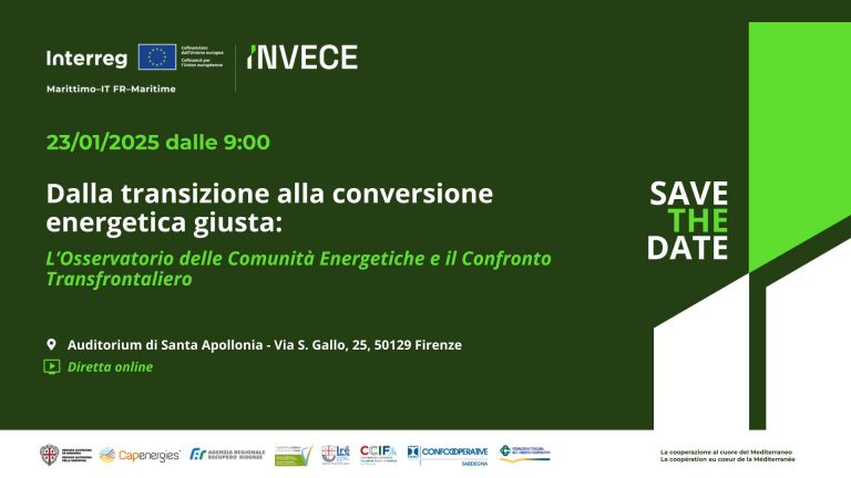 Evento Progetto INVECE a Firenze