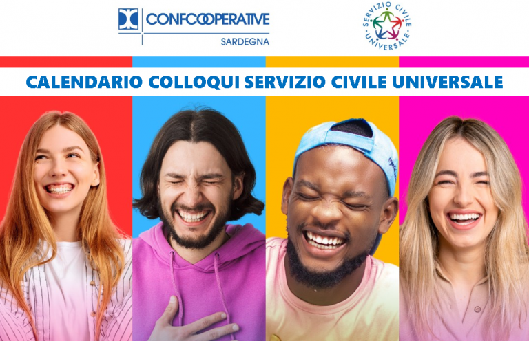 Colloqui Servizio Civile Universale Confcooperative Sardegna